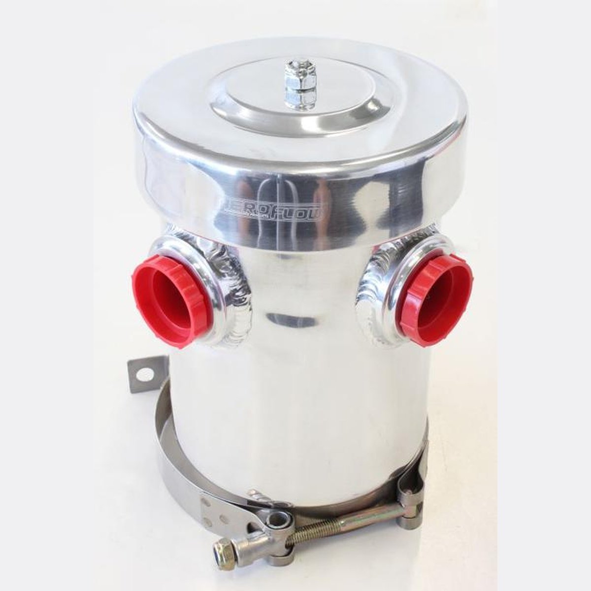 Aeroflow AF77-1019 Dry Sump / Breather Tank, Internal Baffling CAN Vent To Atmo