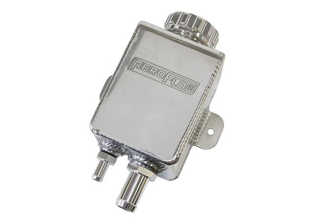 Aeroflow AF77-1025 Fabricated P/Steer Tank Square-10 & -6ORB Ports Polished