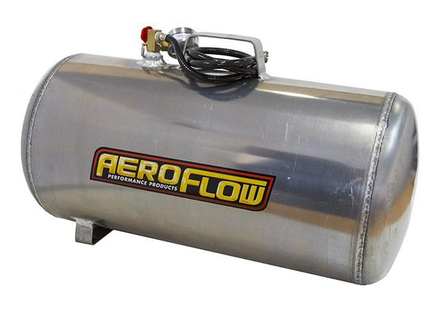 Aeroflow AF77-4001 10 Gal Portable Air Tank Alloy With Tank Valve 125 Max PSI
