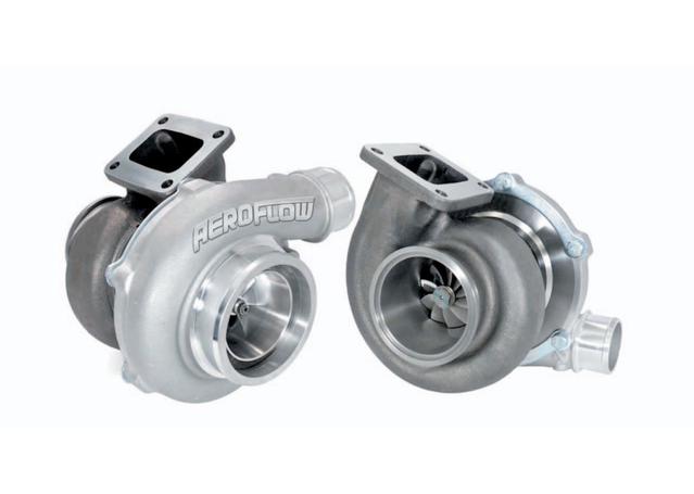 Aeroflow Boosted Turbocharger 5855 .82 T3 Flange V-Band Outlet GTX3076