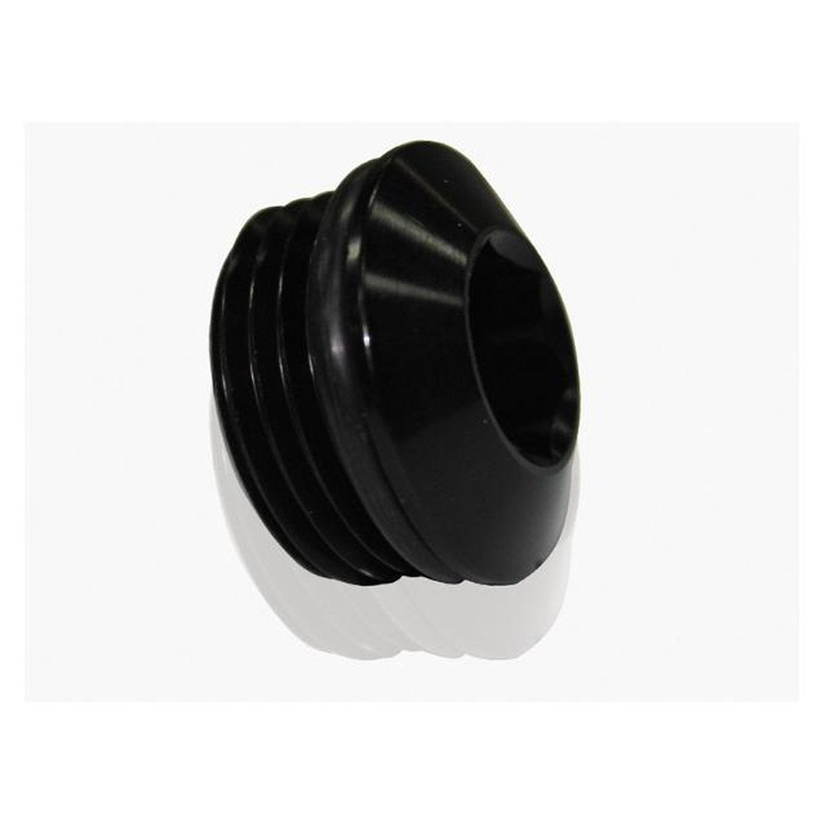 Aeroflow AF813-20BLK ORB Slimline Port Plug -20AN Black Finish