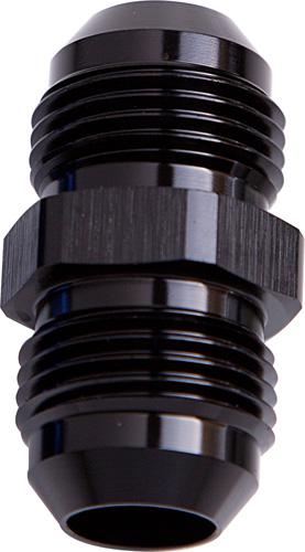 Aeroflow AF815-06BLK Male Flare Union Black -6AN To -6AN Straight