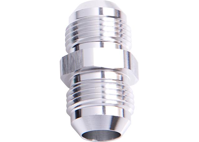 Aeroflow AF815-12anS Male Flare Union Silver -12AN To -12AN Straight