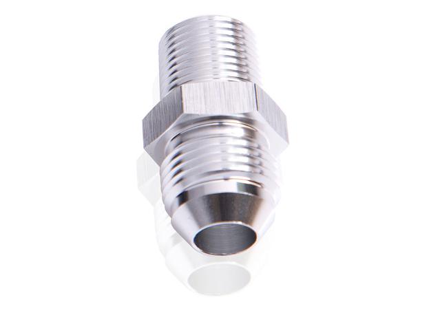 Aeroflow AF816-06-12S Male Flare -6AN To 3/4" Npt Silver Adapter