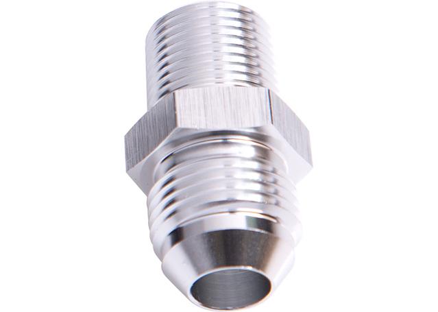 Aeroflow AF816-10-12S Male Flare -10AN To 3/4" Npt Silver Adapter