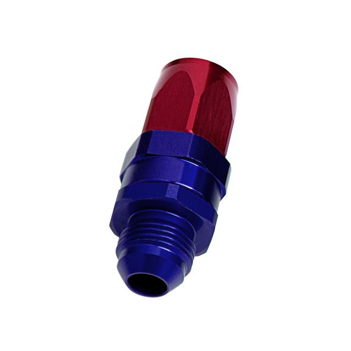Aeroflow AF840-10 Male -10AN To -10AN Hose End Blue Straight Male To Male AF840-10
