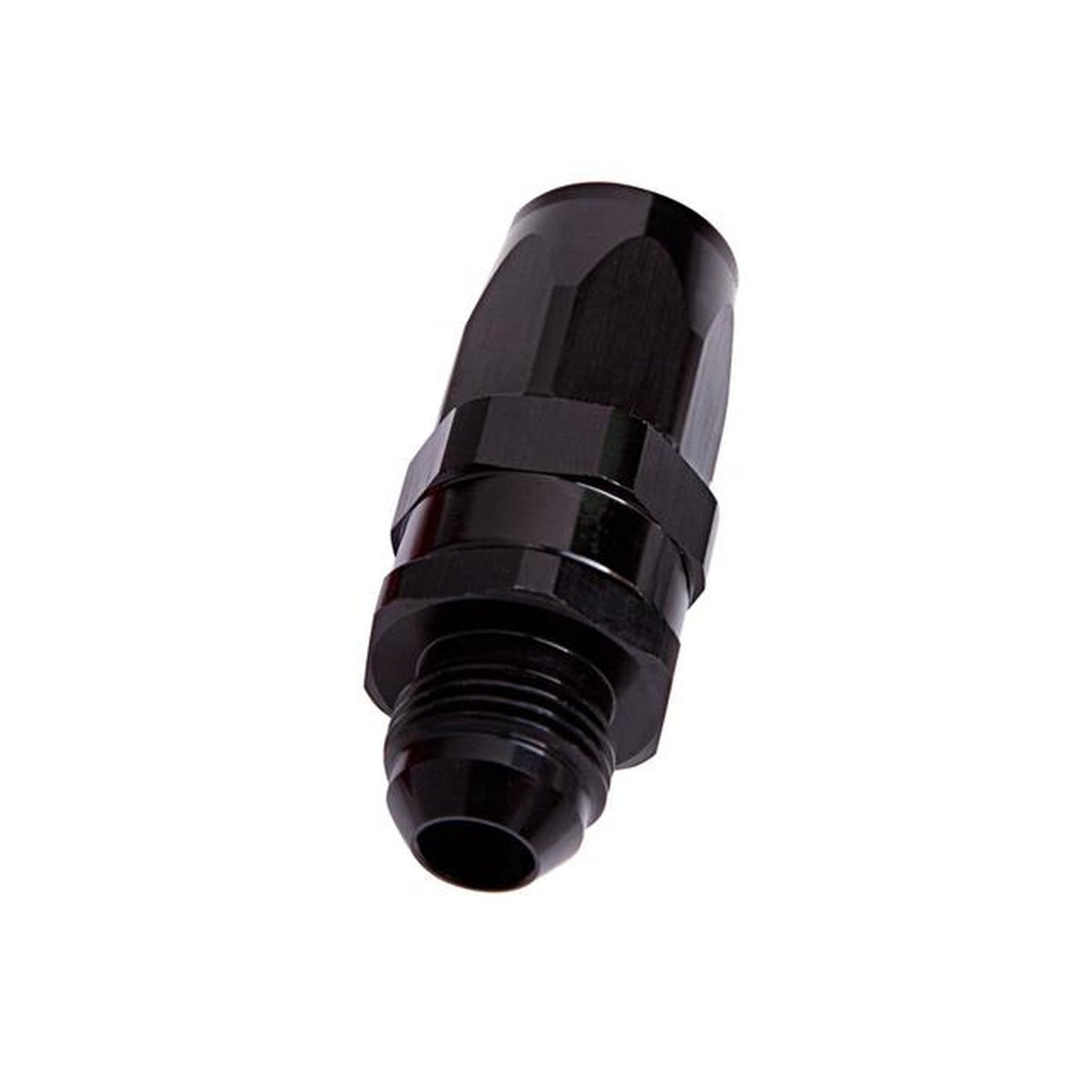 Aeroflow AF840-10BLK Male -10AN To -10AN Hose End Black Straight Male To Male AF840-10BLK