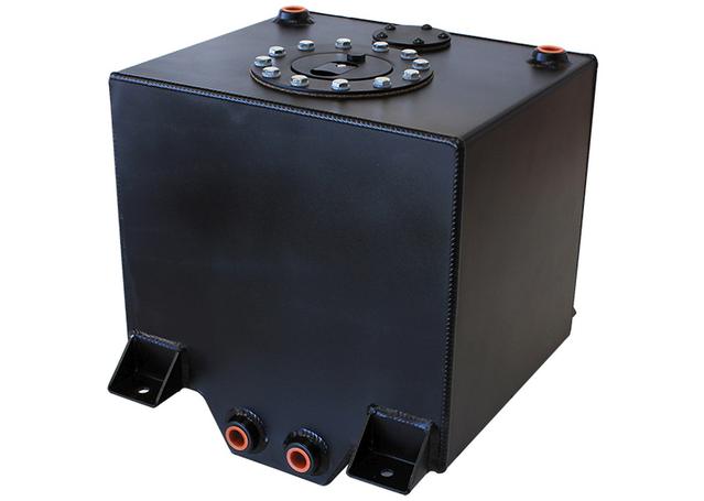 Aeroflow AF85-2050ABLK Black Alloy Fuel Cell 19 Litre
