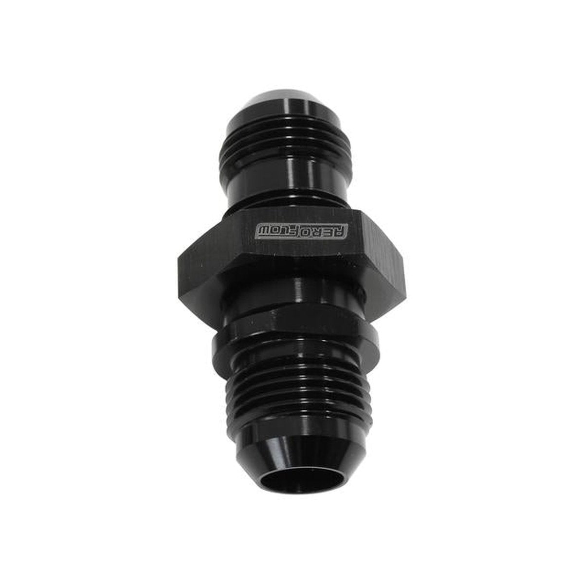 Aeroflow Billet Bulkhead Insert -8AN Black