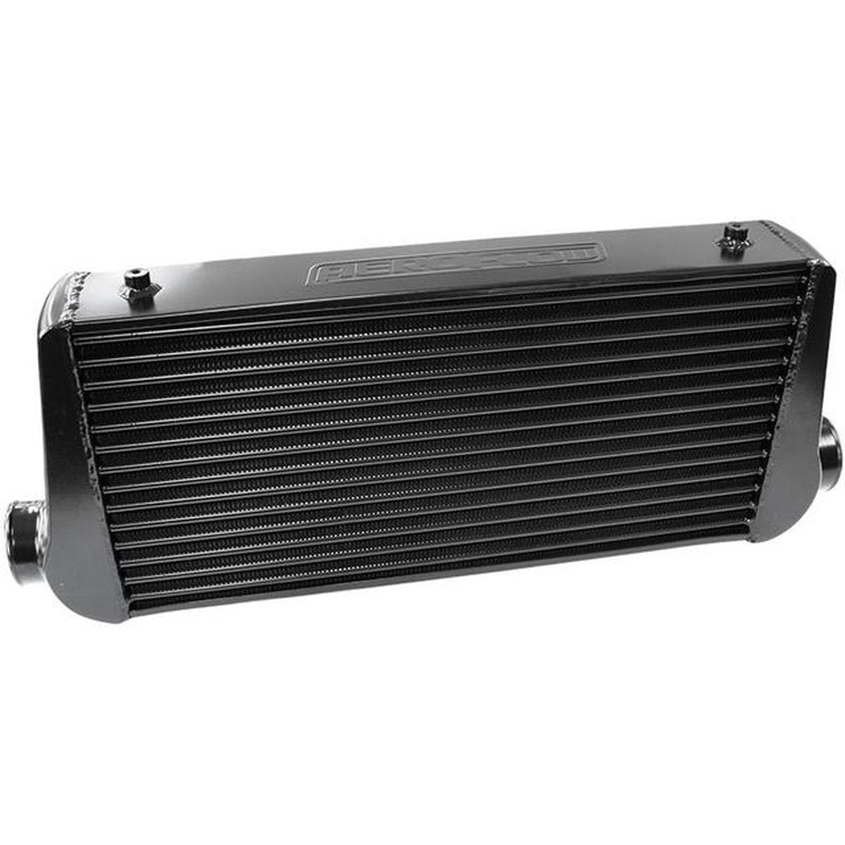 Aeroflow AF90-1000BLK Front Mount Intercooler (Black) 600x300x76mm