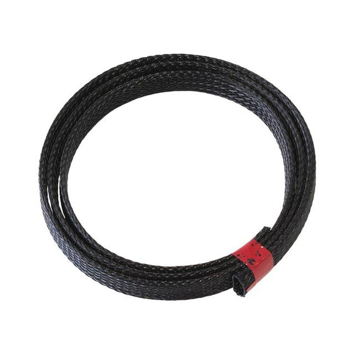 Aeroflow AF91-7551 1/2" 7.6 Meter Heat Flex Braid Black Tight Weave High Coverage