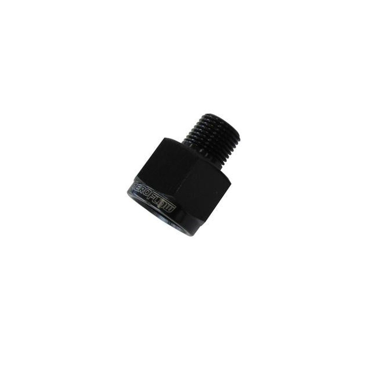 Aeroflow AF912-02-04BLK Npt Pipe Reducer Black 1/8" Male To 1/4" Female