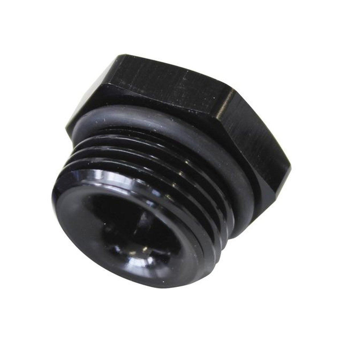 Aeroflow AF912-P06-02BLK -6ORB Port Reducer To 1/8" Npt Black Male To Female