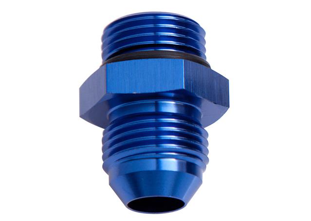 Aeroflow AF920-08-04 -4 ORB To -8AN Straight Blue Male To Male