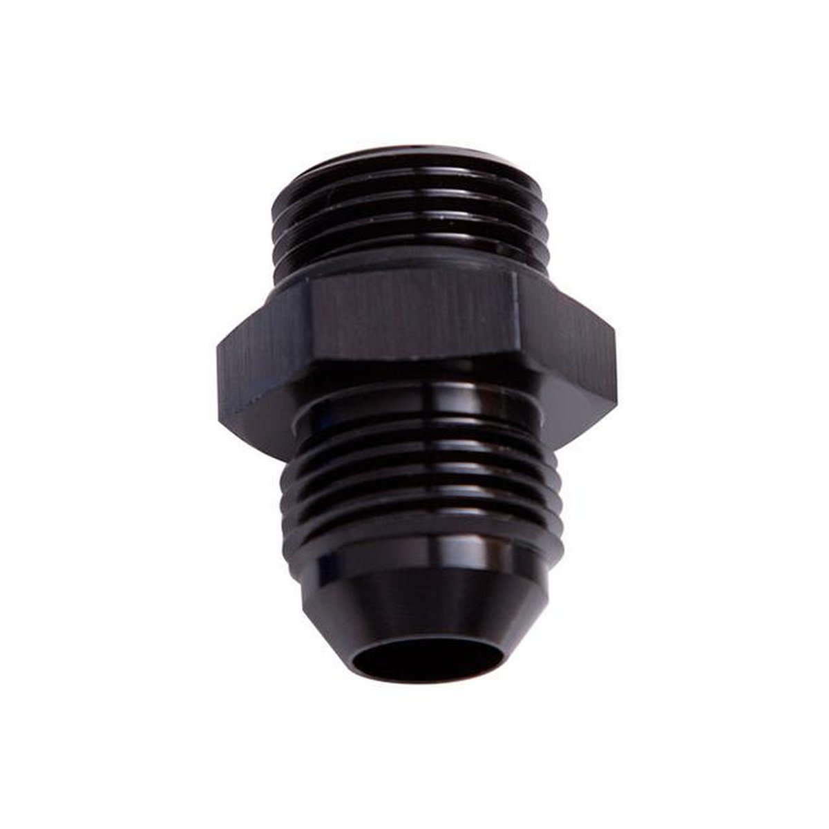 Aeroflow AF920-16-10BLK -10 ORB To -16AN Straight Black Male To Male