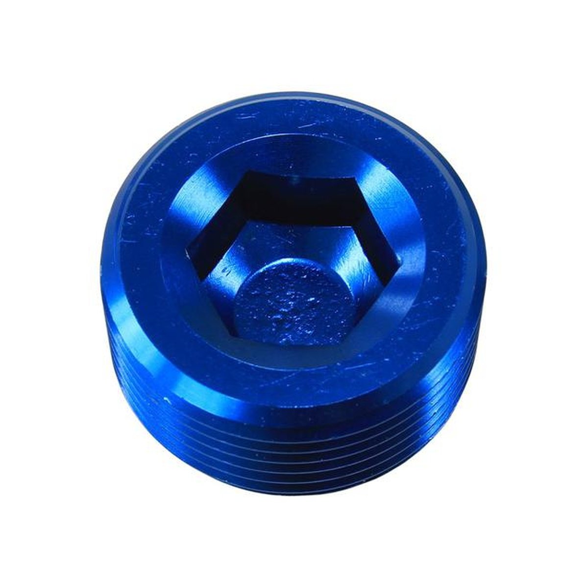 Aeroflow AF932-08 Npt Plug 1/2" Blue 1/2'' Npt