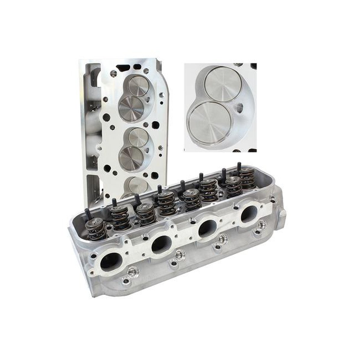 Aeroflow AF95-2427 Alloy Cylinder Heads 315cc Fits BBC 396 427 454