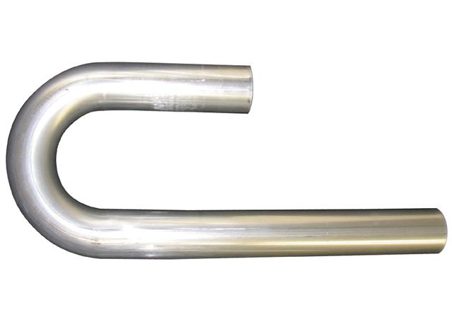 Aeroflow AF9506-4000 304 S/S J Bend 180 Deg 4" OD 6"/12" Leg