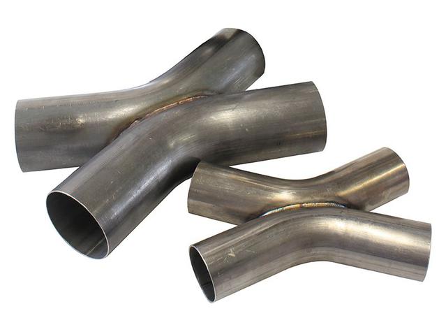 Aeroflow AF9508-2500 2-1/2" OD Exhaust X Pipe 45Deg Bends 304