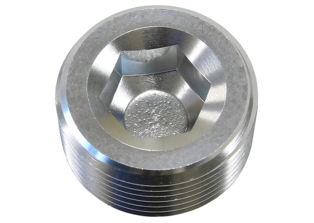 Aeroflow AF979-02 1/8" Npt Port Plug Steel Zinc Coated