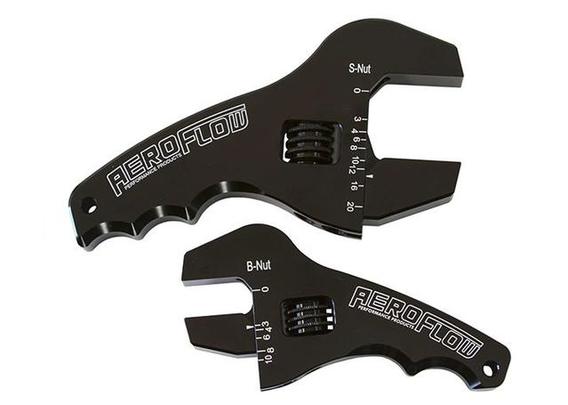 Aeroflow AF98-2039BLK Adjustable Grip Hose (Small & Large Shorty)