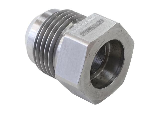 Aeroflow Steel Hex Weld On Male Bung -8AN Male