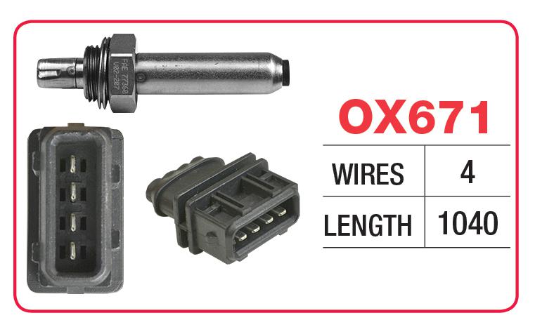Goss Oxygen Sensor OX671
