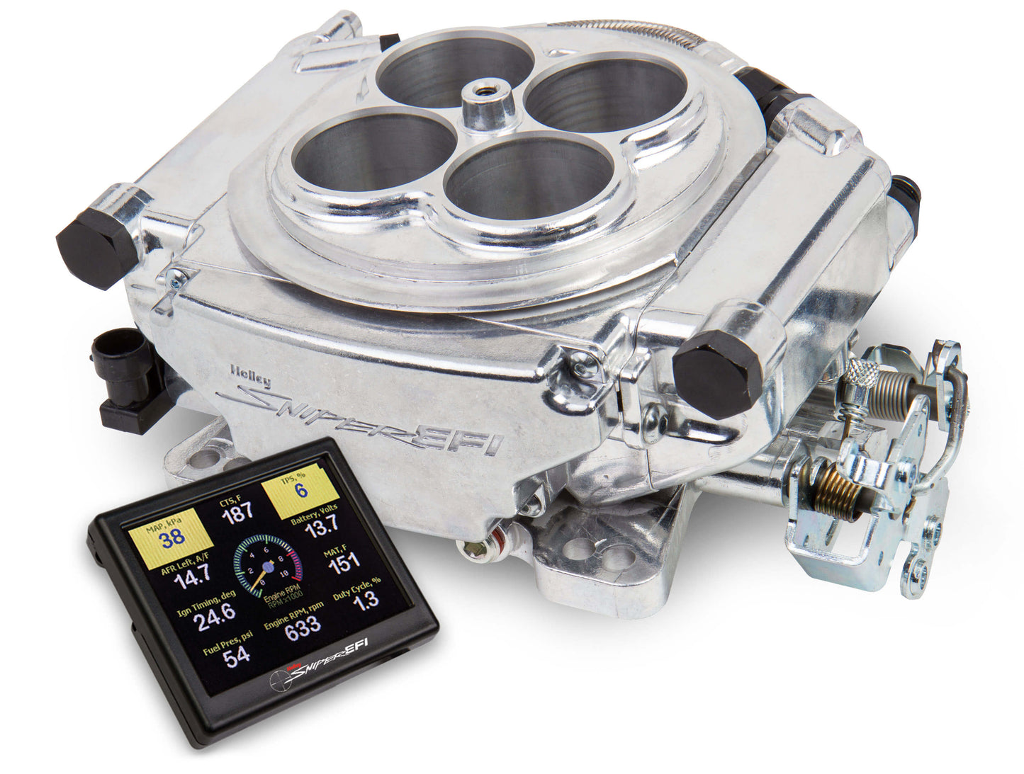 Holley Sniper EFI Super Sniper 650 - Shiny 550-518