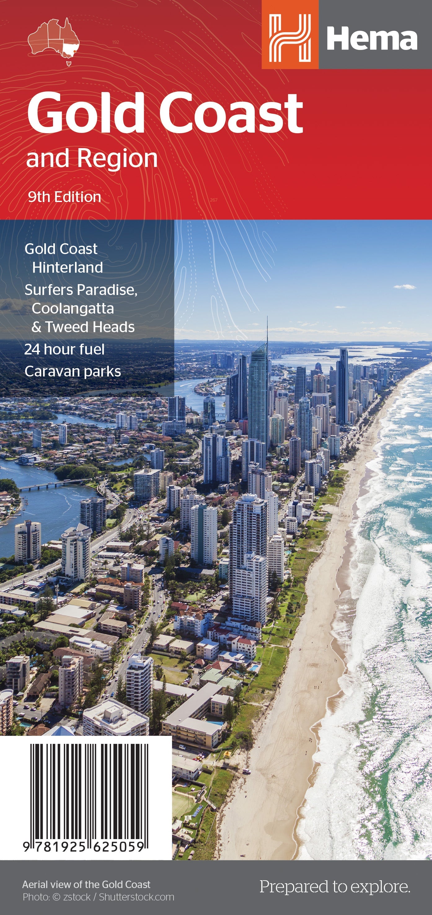 HEMA Maps Gold Coast And Region Ed 9 9781925625059