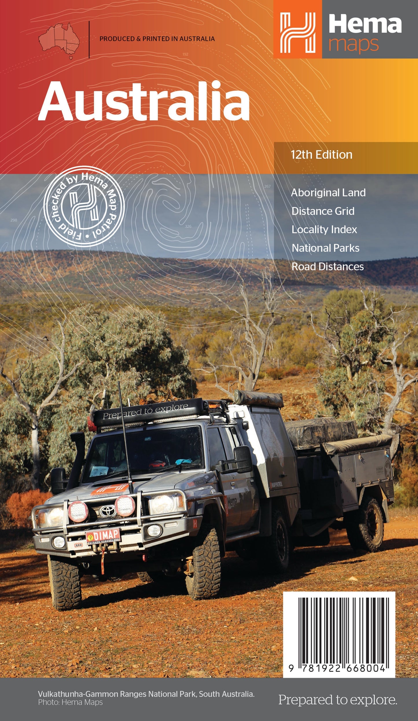 HEMA Australia Large Map Ed 11