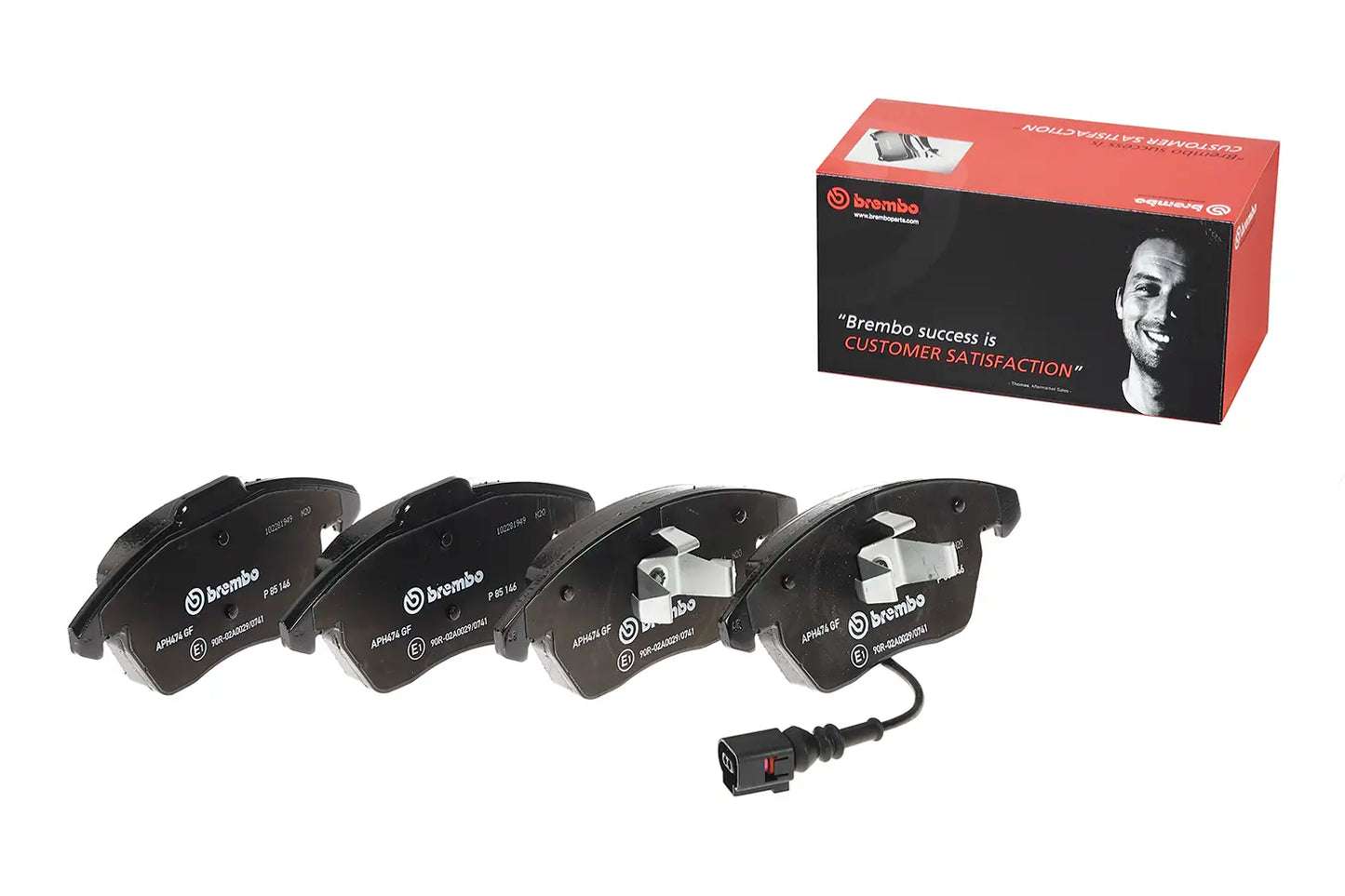 BREMBO Brake Pad Set, disc brake P 85 146