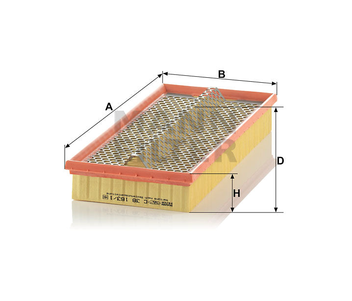 MANN Air Filter C38163/1