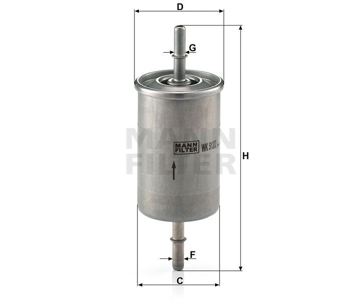 MANN Fuel Filter WK 512/2