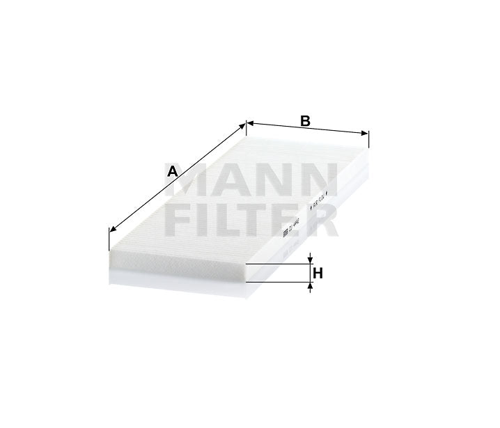 MANN Cabin Filter (Pollen) CU4442