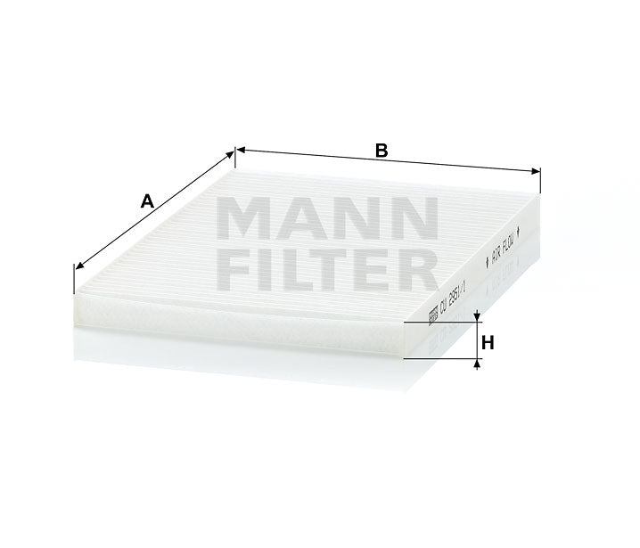 MANN Filter Interior Air CU2951/1