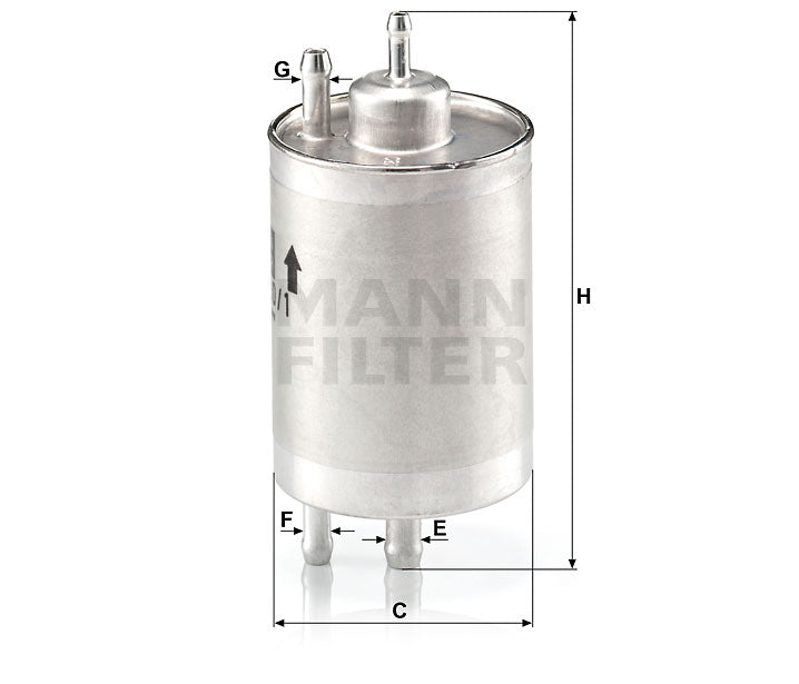 MANN Fuel Filter WK720/1