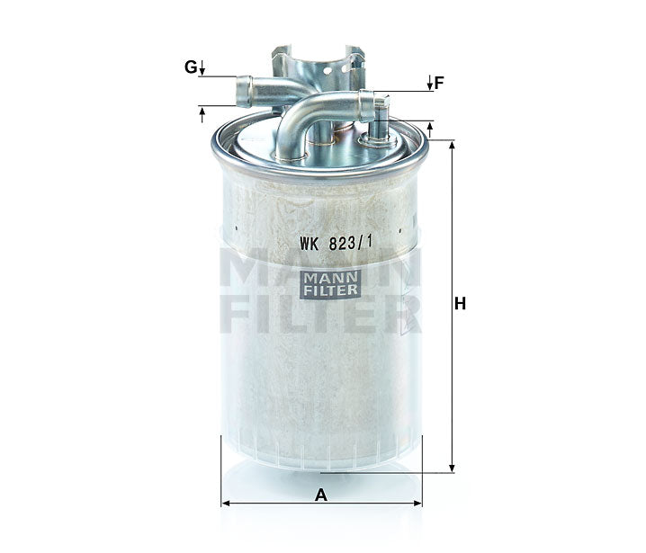 MANN Fuel Filter WK823/1