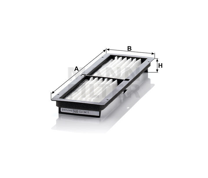 MANN Filter Interior Air CU3411