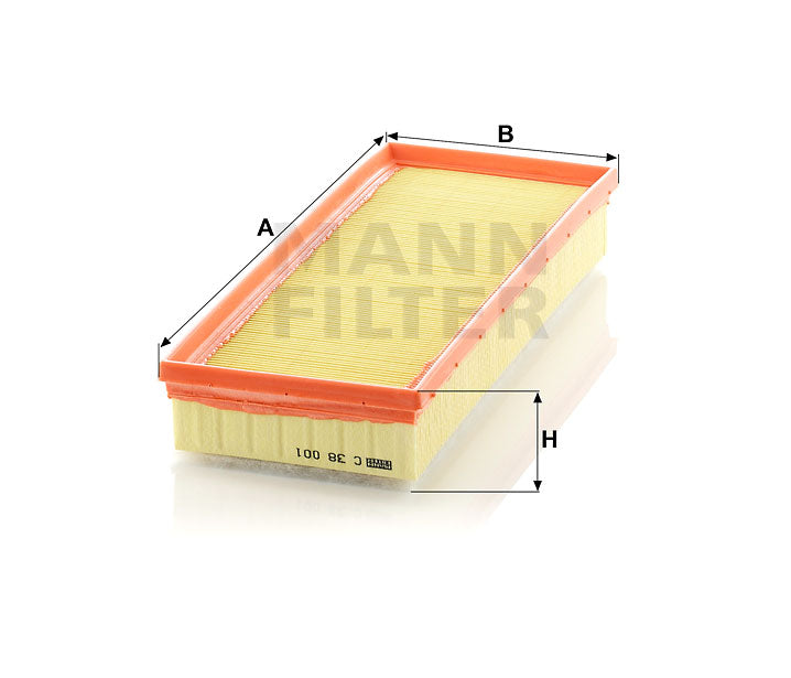 MANN Air Filter C38001