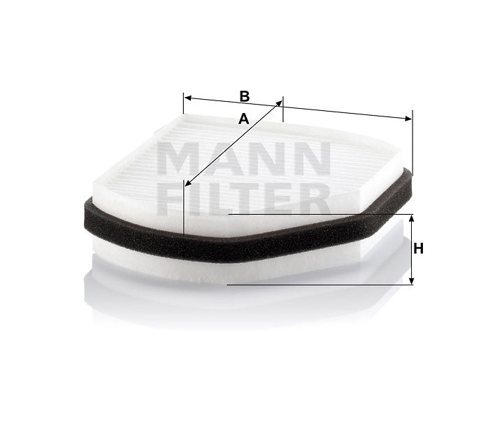 MANN Cabin Filter (Pollen) CU2897