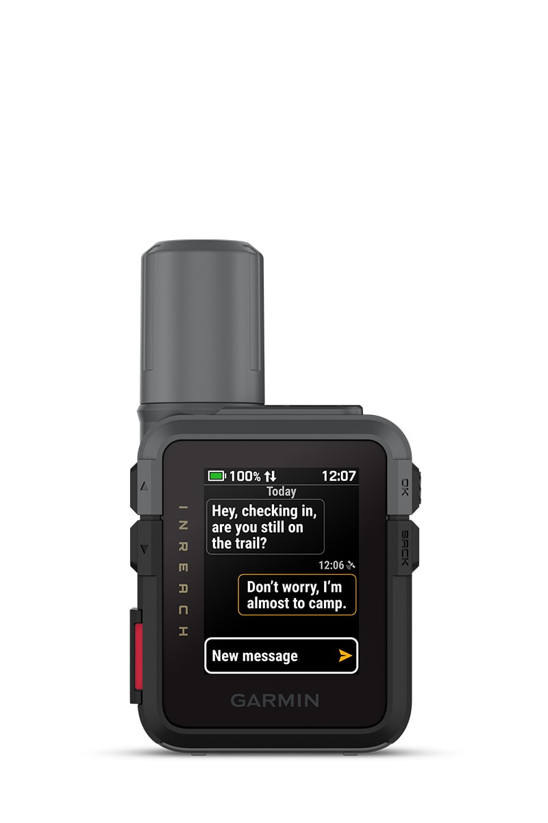 Garmin inReach Mini 3 Compact SOS Satellite Communicator with Touchscreen