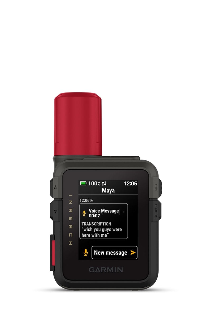 Garmin inReach Mini 3 Plus Compact SOS Satellite Communicator with Photo and Voice Messaging