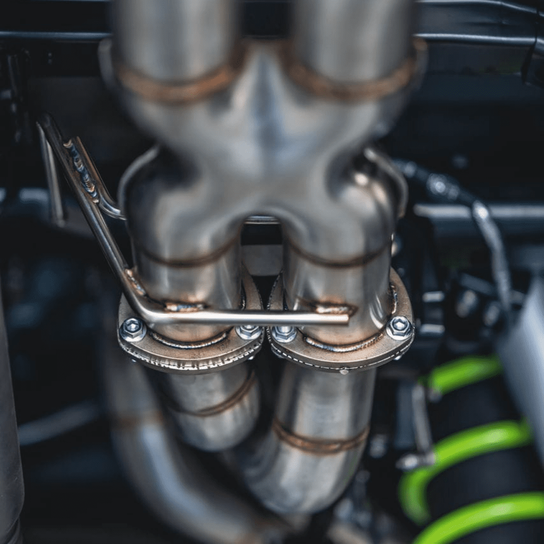 Torqit 200 Series DPF back 3' Dual Exit Stainless Performance Exhaust