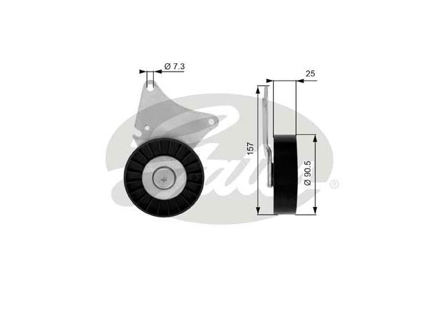 Gates Engine Idler Pulley 36030