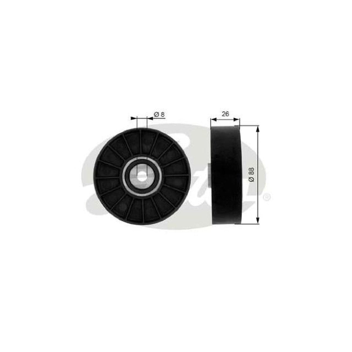 Gates ABDS Idler Pulley 36042