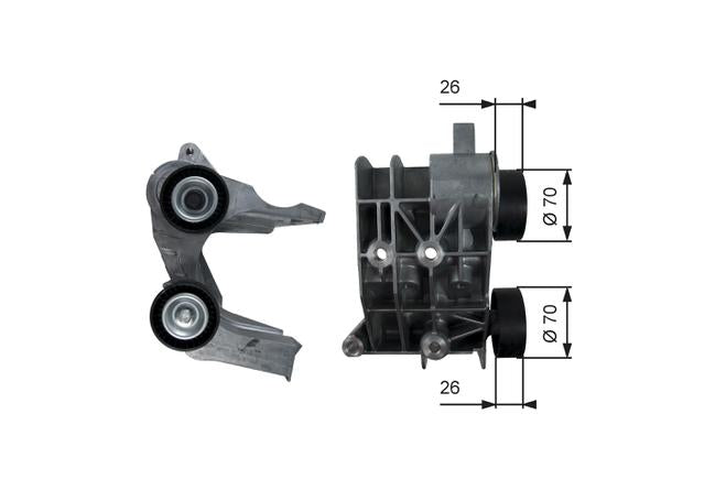 Gates ABDS Idler Pulley 36107