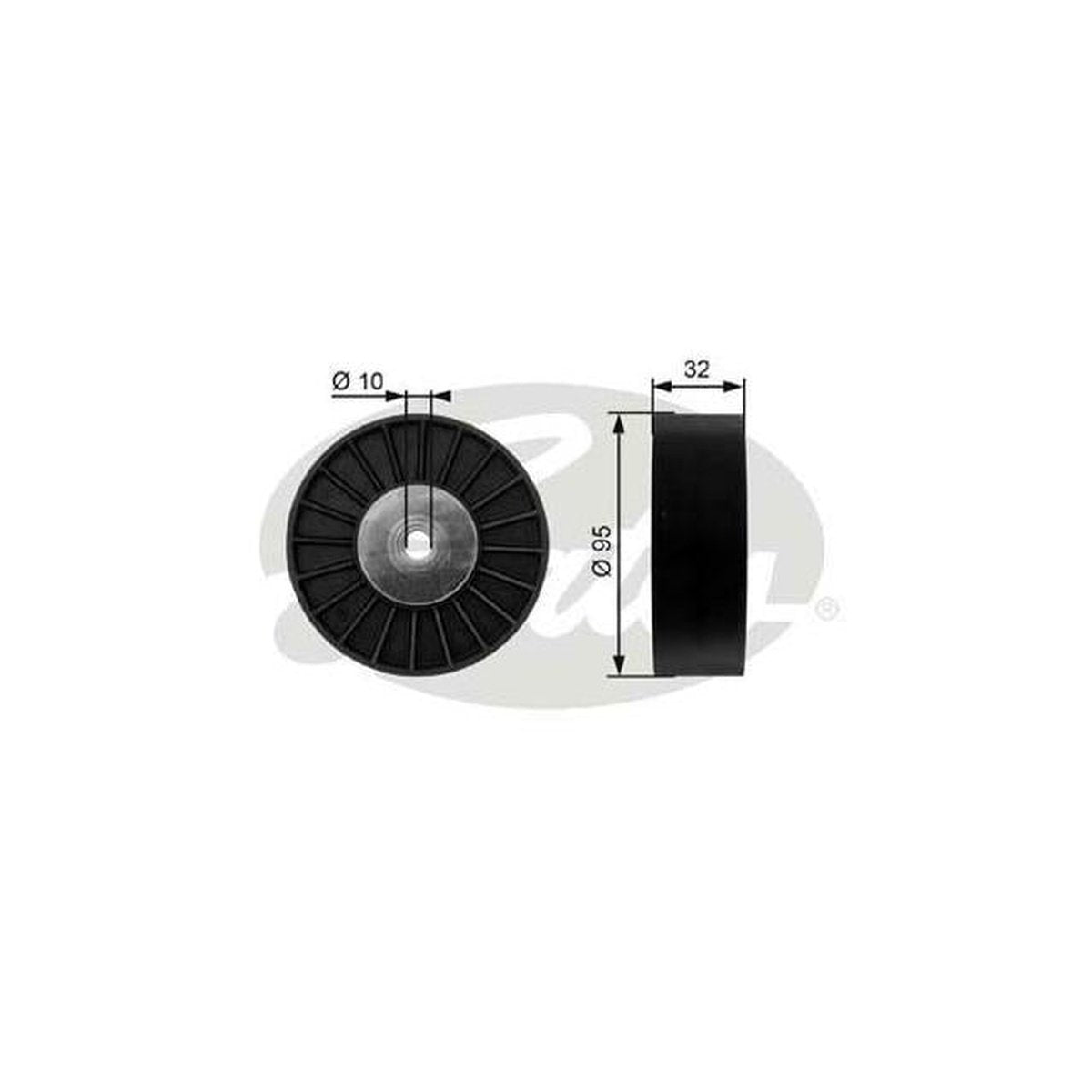 Gates ABDS Idler Pulley 36135