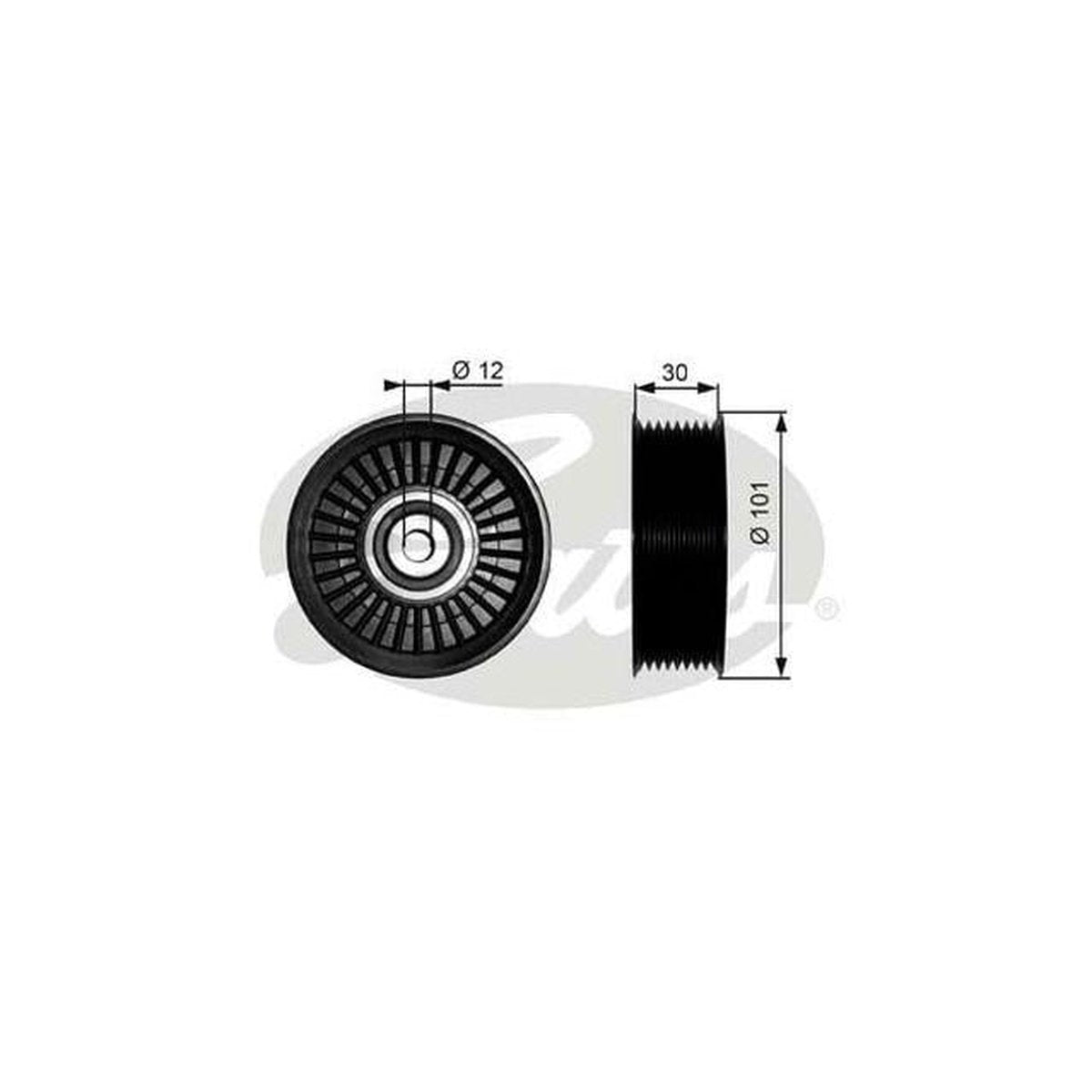 Gates ABDS Idler Pulley 36170