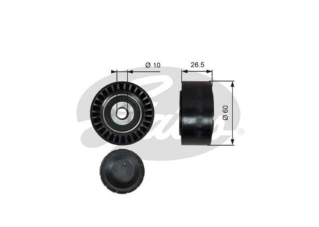 Gates Engine Idler Pulley 36190