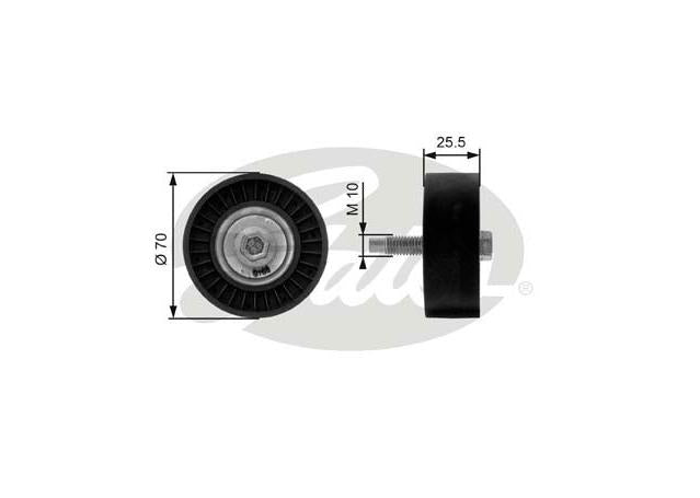Gates Engine Idler Pulley 36199